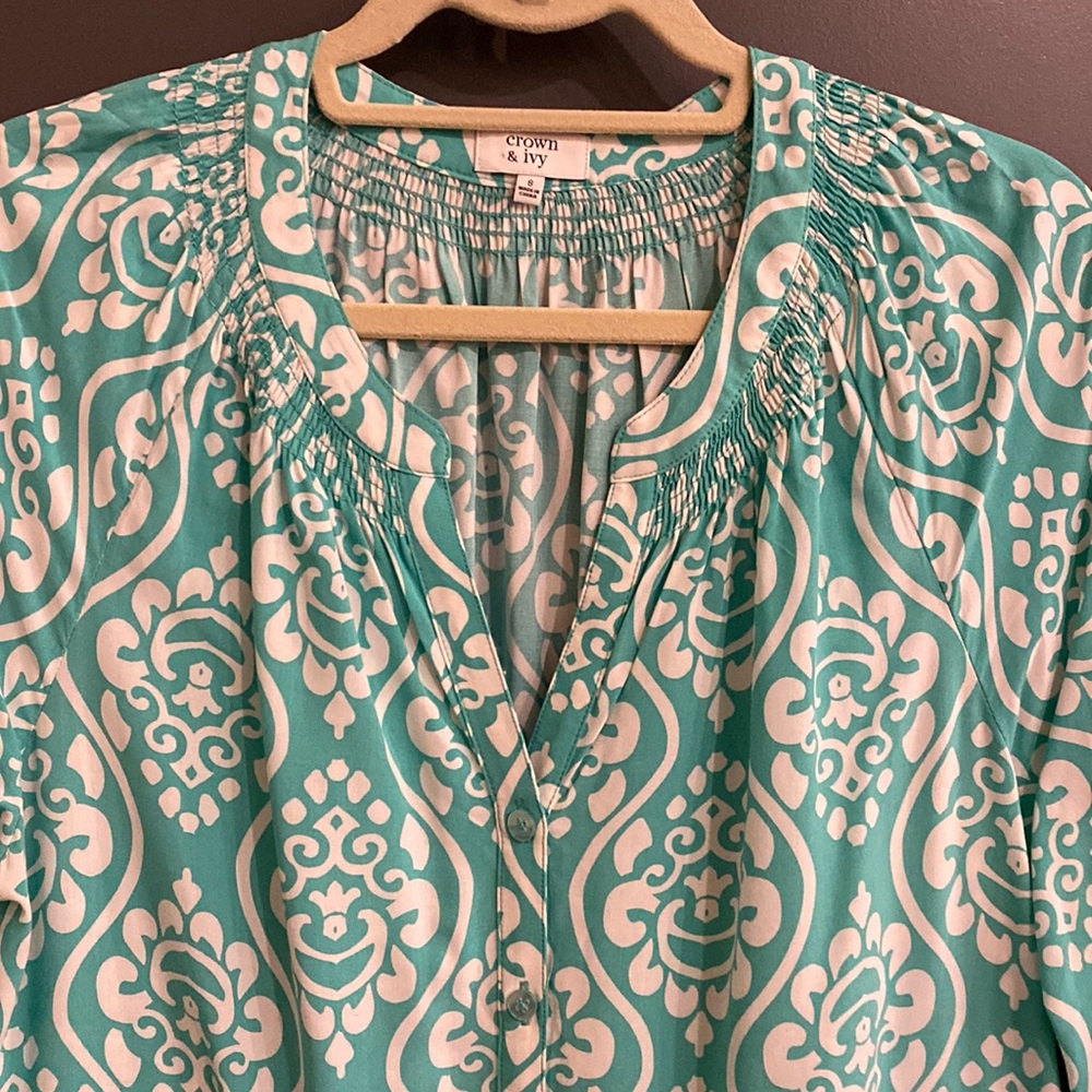 Crown & Ivy Mint Green Dress